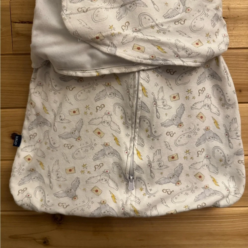 Halo Harry Potter Size Small 3-6 Months Hook & Loop Swaddle Sleepsack